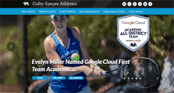 Desktop Screenshot of colby-sawyerathletics.com